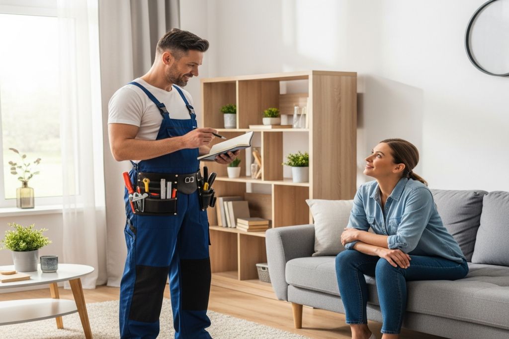 serviços de montagem de móveis